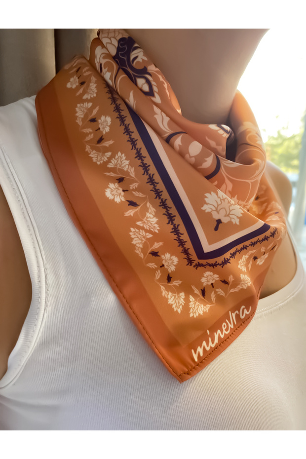 Bandana eșarfă cu model etnic - 3