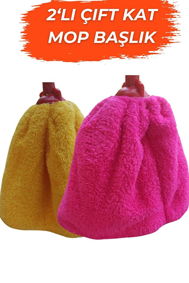 Çift Kat Mop Pasbas Başlık Extra Kalın - 1