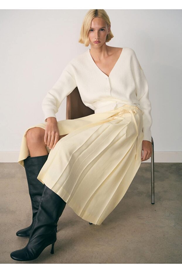 Düğmeli Hırka - 6