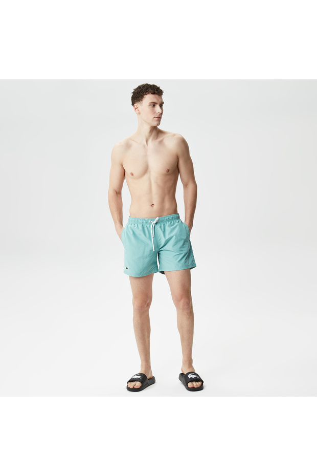 Erkek Mavi Mayo Şort - 1