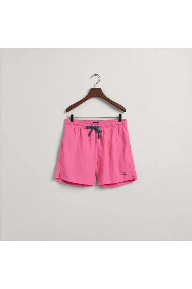 Erkek Pembe Classic Fit Mayo Şort - 3