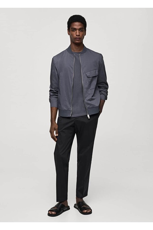 Cepli Bomber Ceket - 2