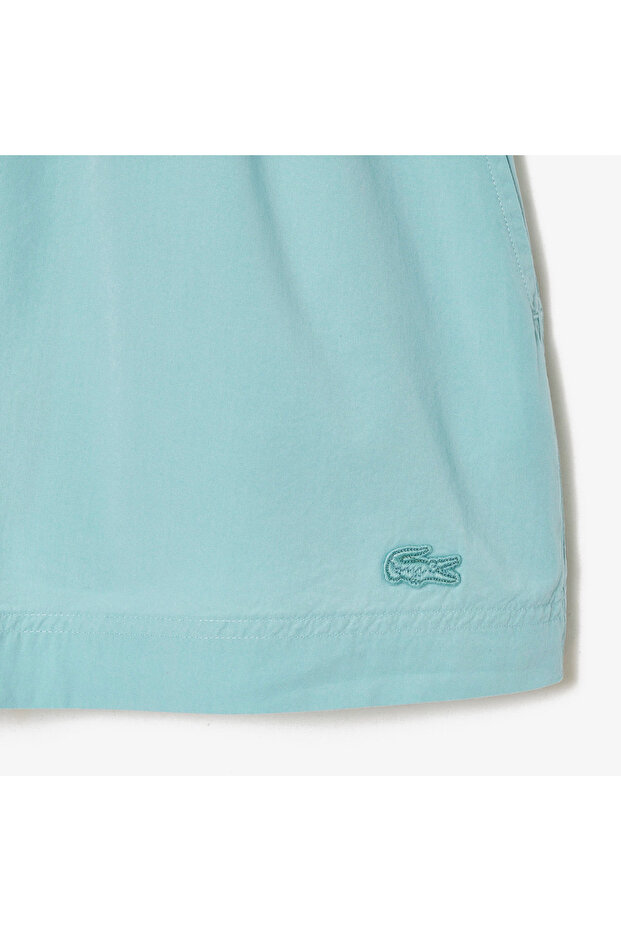 Kadın Açık Mavi Bermuda - 6