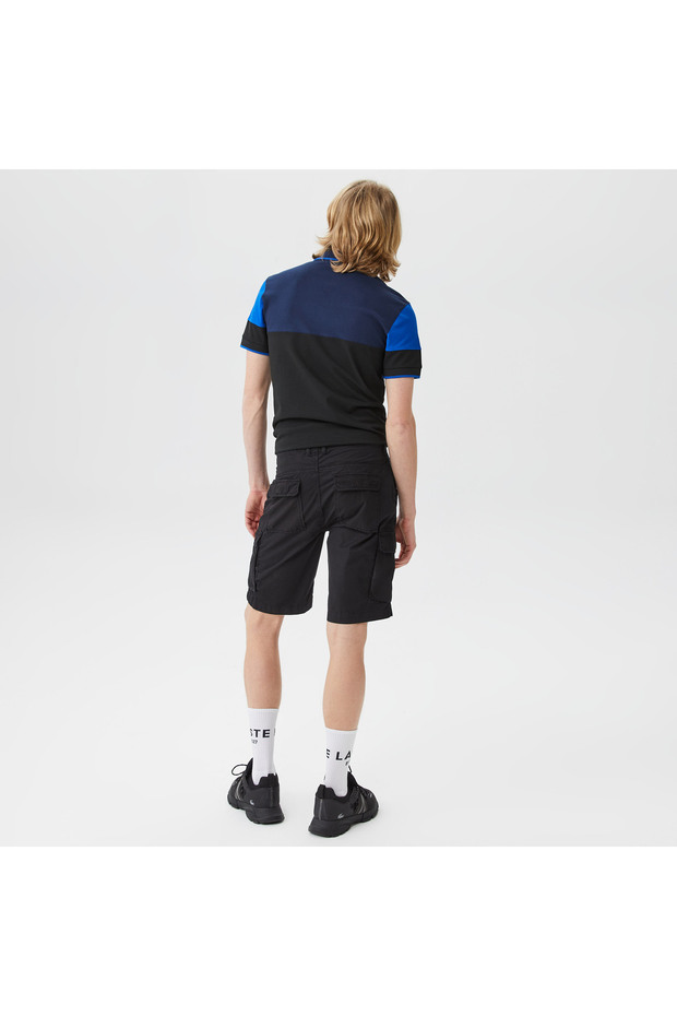 Erkek Regular Fit Siyah Bermuda - 2