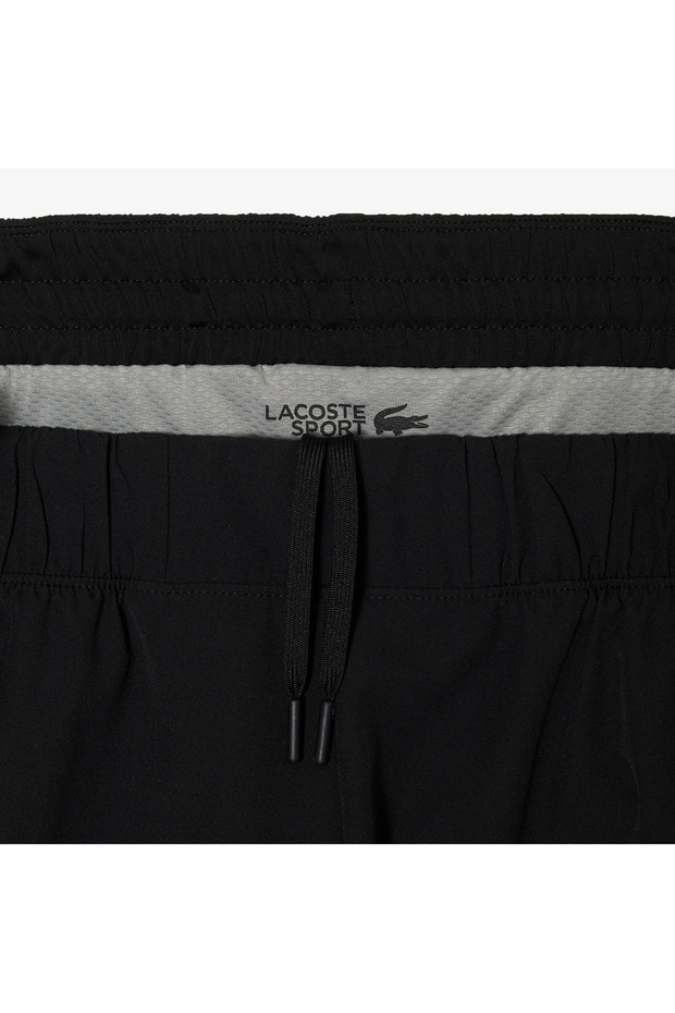 Erkek Regular Fit Siyah Şort - 7