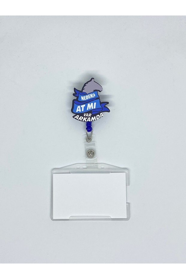 Why? Do You Have a Horse Behind Me? Themed Yoyo Card Holder Yoyo Badge Holder