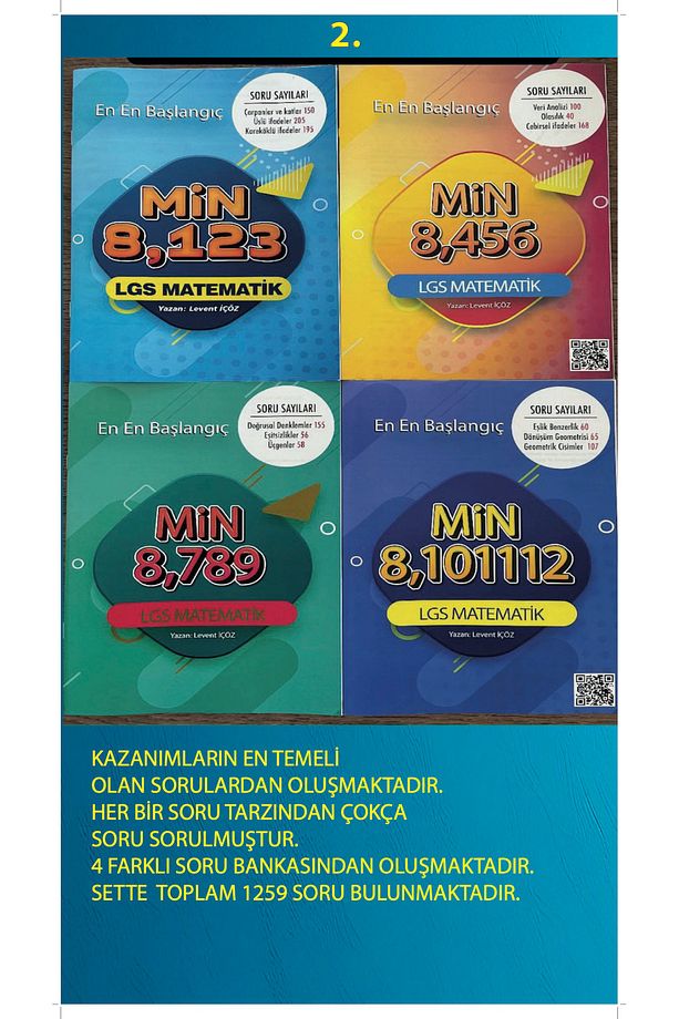 Lgs Matematik Seti - Tüm Matematik Seti-12 Kitap -net Artıran Set - 4