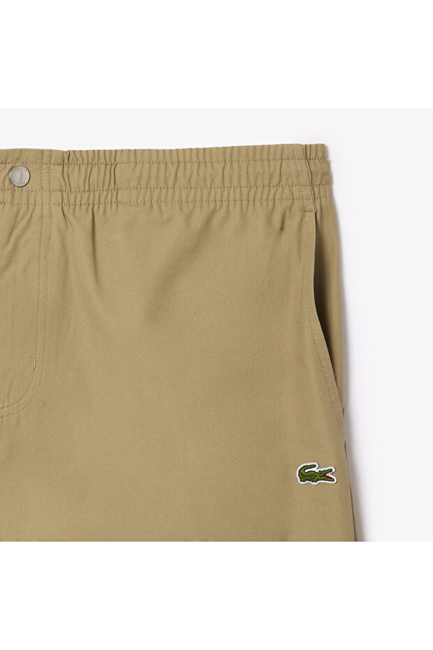 Erkek Relaxed Fit Bej Şort - 6