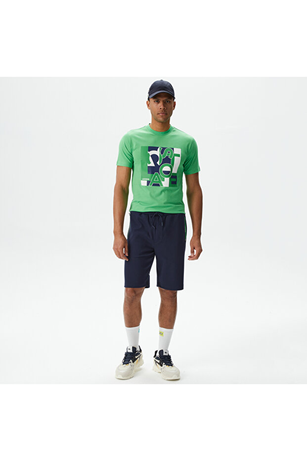 Erkek Regular Fit Lacivert Şort - 5