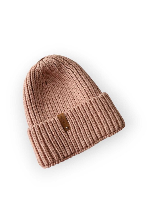 Soft Wool Women's Beret Double Layered