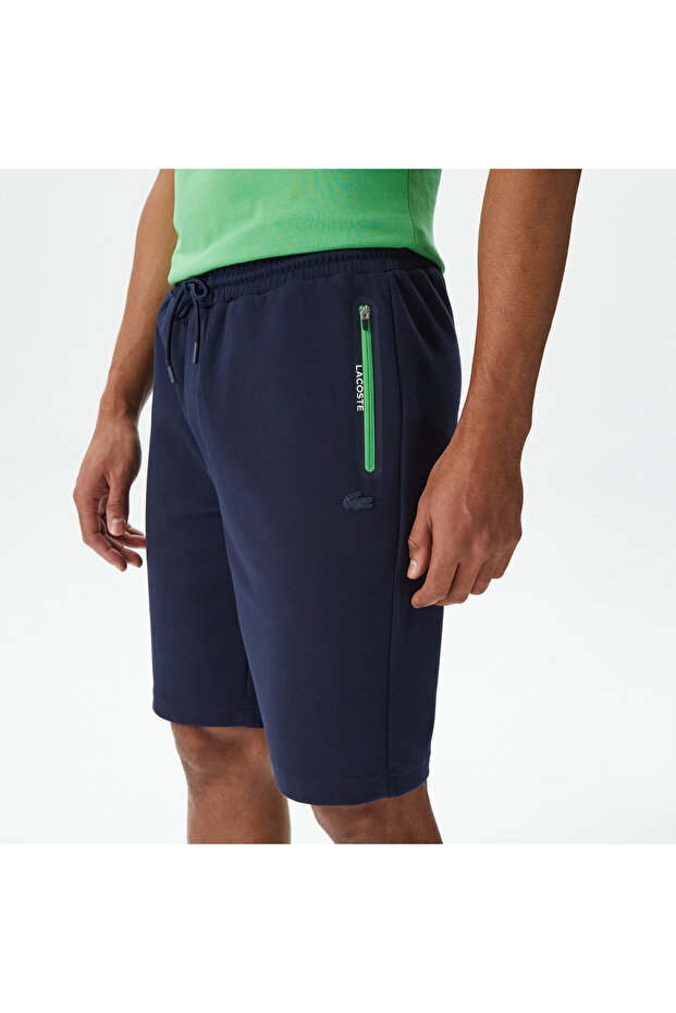 Erkek Regular Fit Lacivert Şort - 6