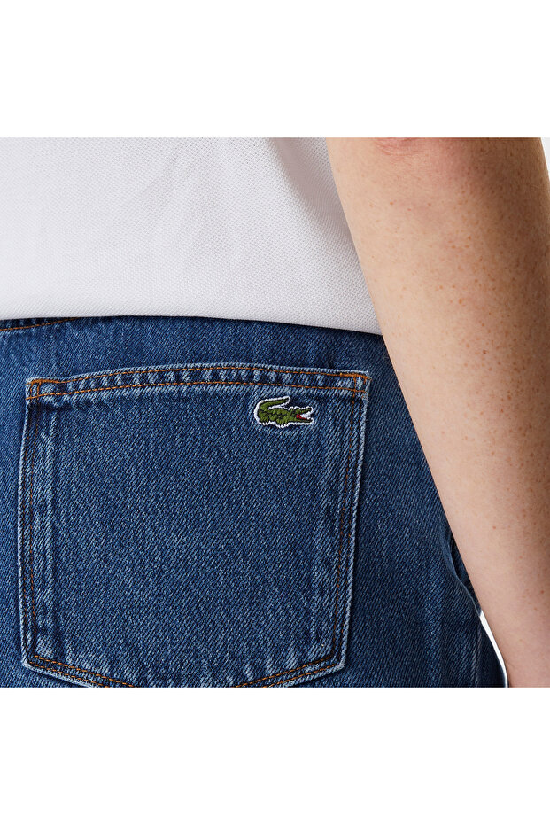 Kadın Mavi Şort - 5