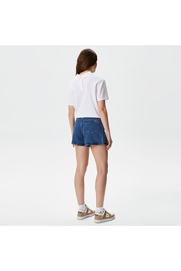 Kadın Mavi Şort - 2