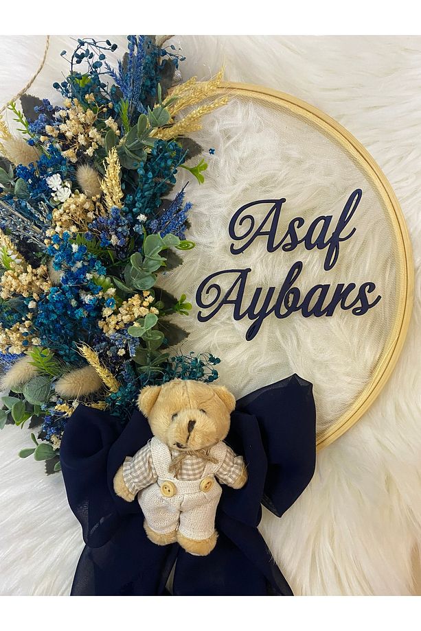Bebek Kapı Süsü Yenidoğan Kapı süsü Hastane kapı süsü - 3