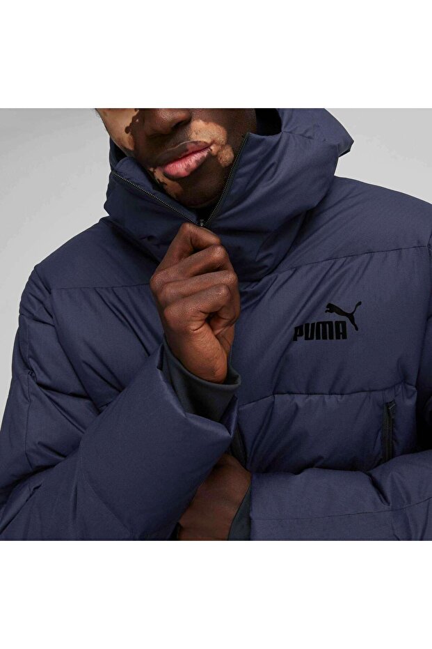 Protective Hooded Down Coat - 5