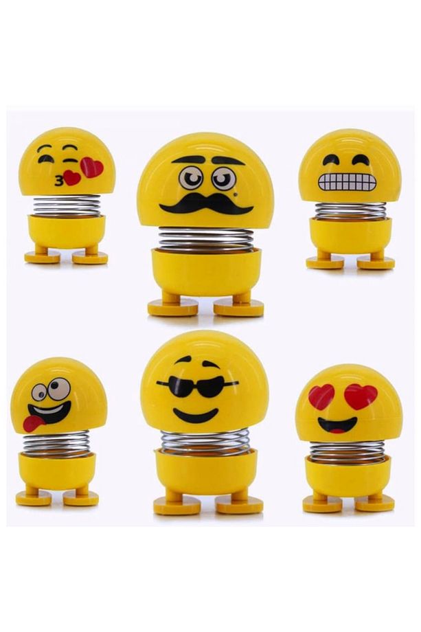Zıp Zıp Kafalar Sevimli Kafa Sallayan Emojiler Çılgın Kafalar - 2