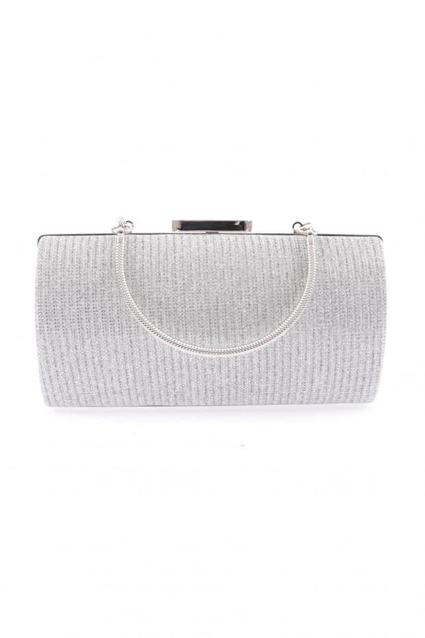 Cupra Silver Women's Evening Dress Clutch Bag - 3443152