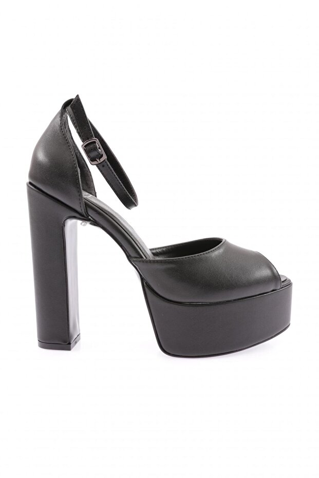 113 Women's Thick Sole Heeled Shoes