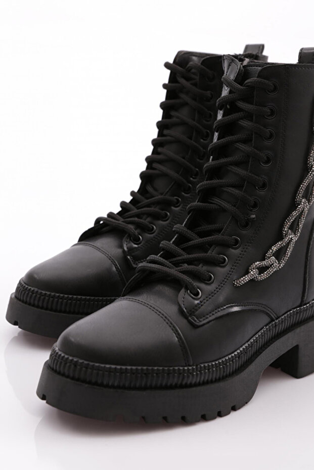 Kadın Postal Bot Siyah - 4