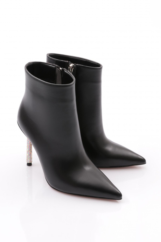 Kadın Topuklu Bot Siyah - 2