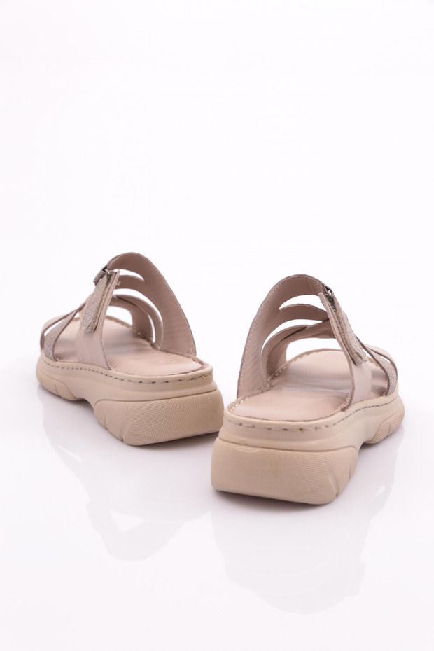 Kadın Cırtlı Terlik Silver Petek 4463243 - 3