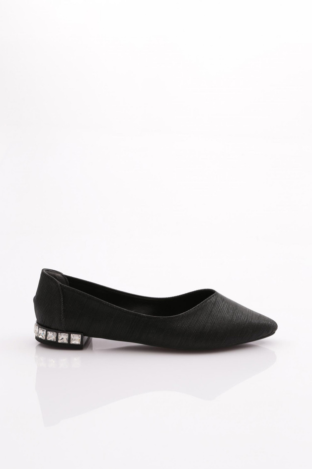 Women's Ballerinas Black Striped 35152621