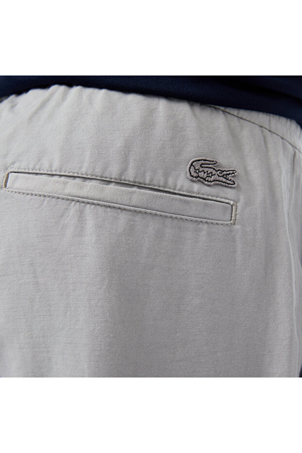 Erkek Tapered Fit Gri Pantolon - 6