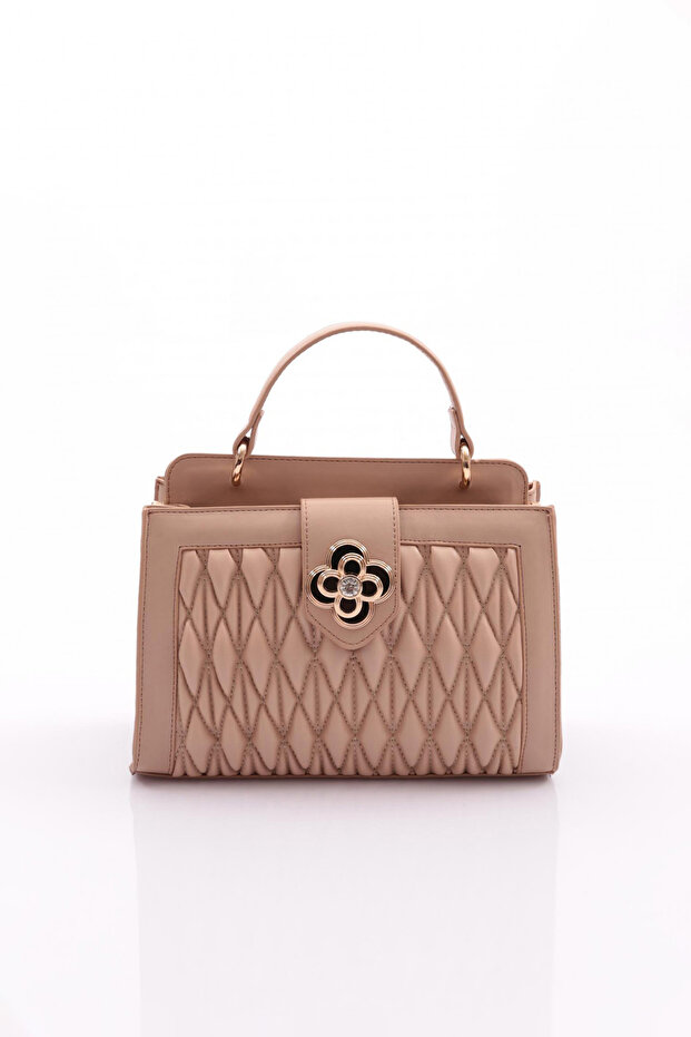 1004 Women's Floral Emblem Shoulder and Shoulder Bag