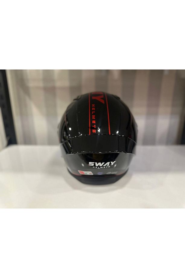 KASK SWAY SW 850 BLACK/RED FULL FACE - 4