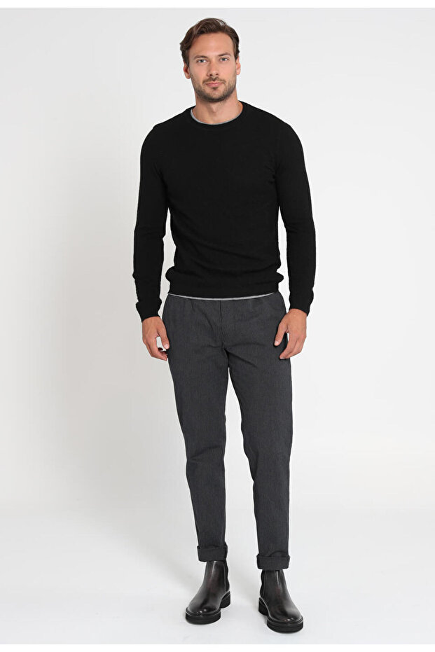 Nova Erkek Kazak Siyah - 2