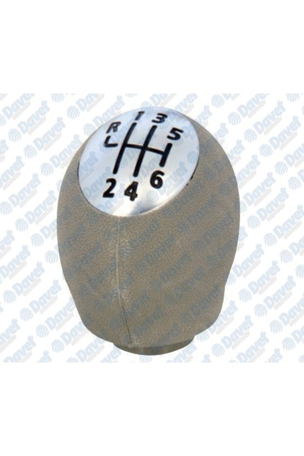 Gear Knob Gray 6 Forward Megane Iii-Kangoo Iii