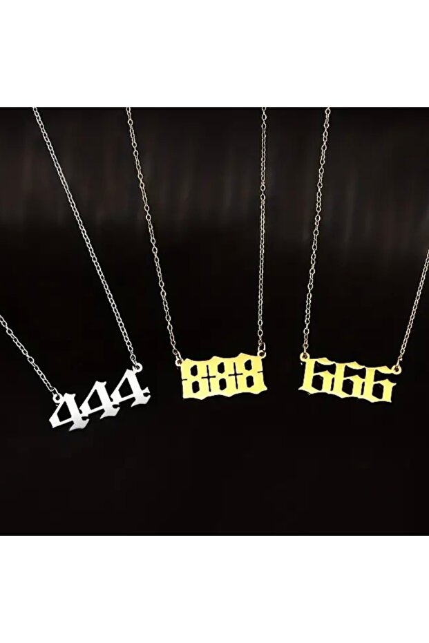 Çelik 777 Gold Kolye - 2