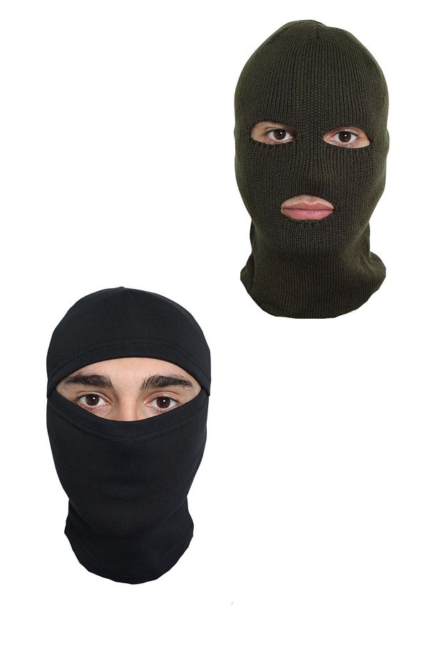 2'li Paket Yün ve Termal Kar Maskesi - 2