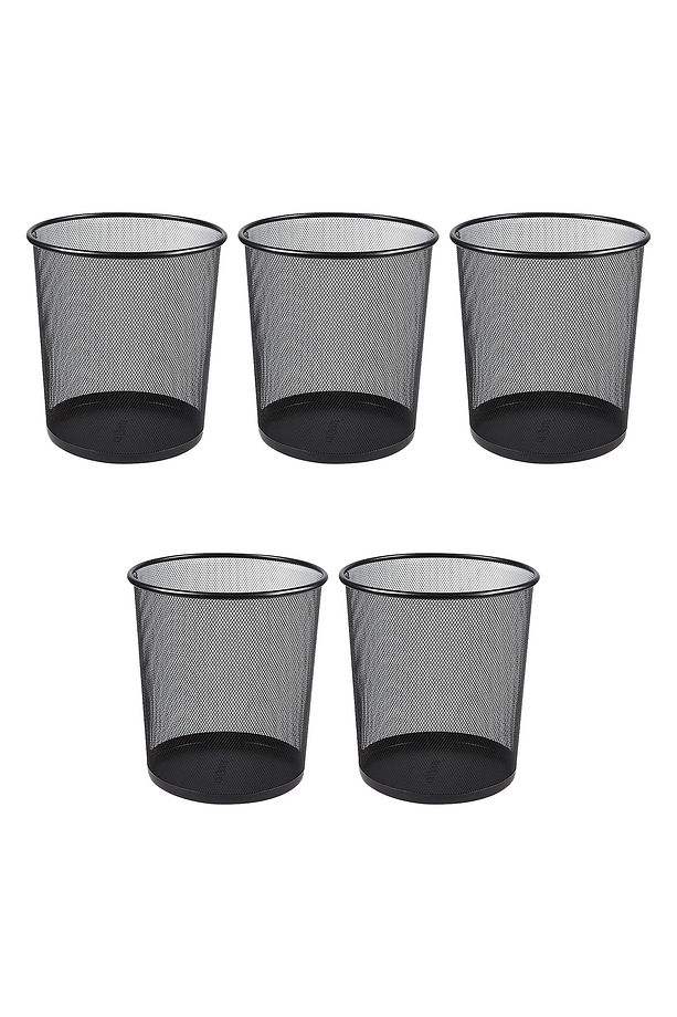 Çöp Kovası Ofis Metal File 5 Adet - 4