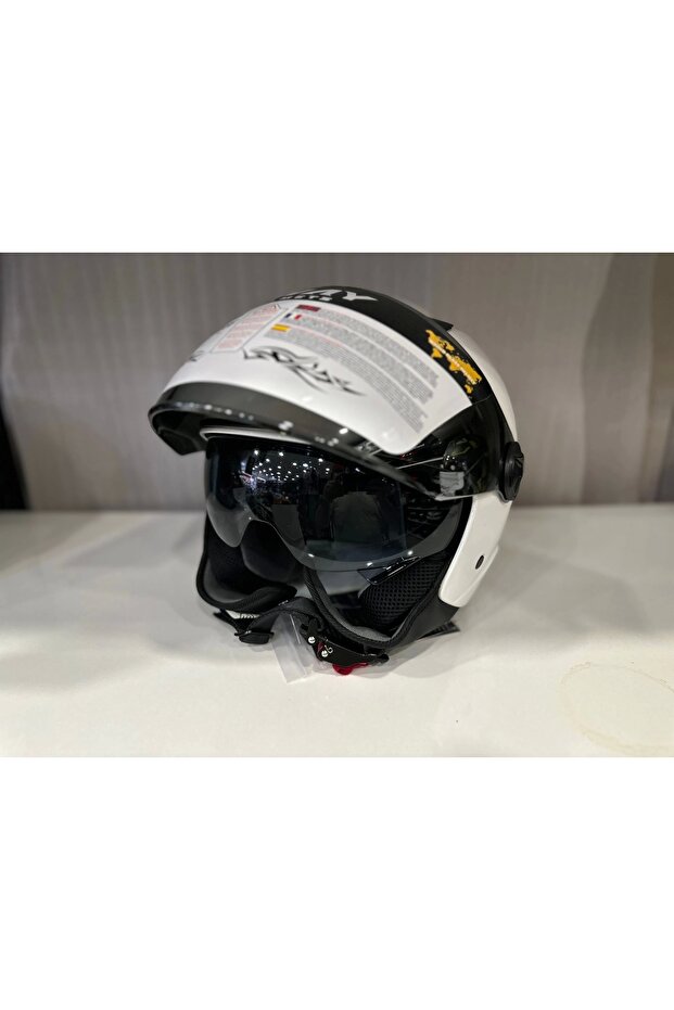 KASK SW 765 Gloss White ÇENESİZ - 4