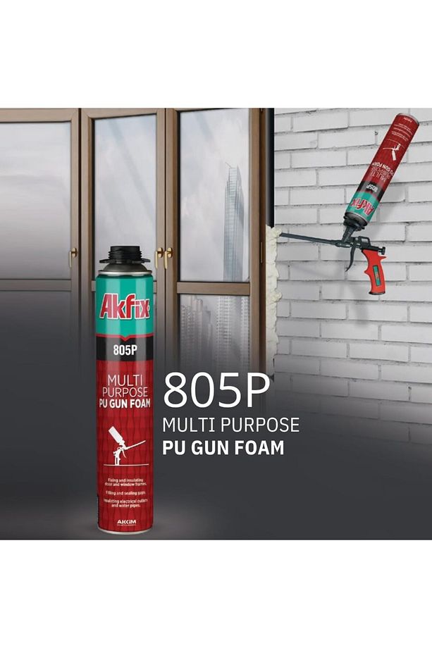 805p Poliüretan Tabancalı Köpük 750ml - 2