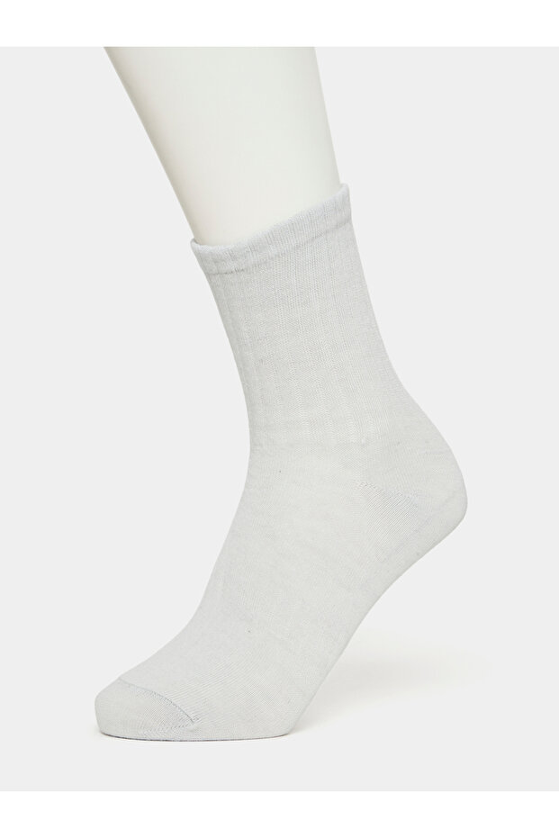 Pack of 5 - Solid Crew Socks - 8