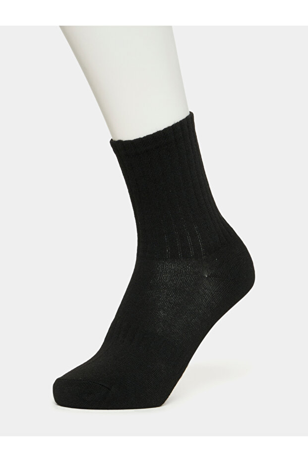 Pack of 5 - Solid Crew Socks - 4
