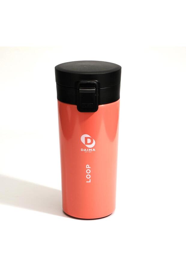 Daima Loop Bardak Termos Pembe 380 ml - 1