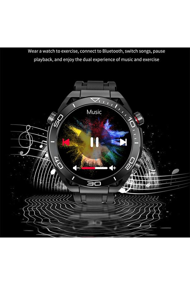 Yeni GS Smart Watch Ultimate Amoled HD Ekran Akıllı Saat Sesli Arama,NFC,GPS Android ve İOS  Uyumlu - 8