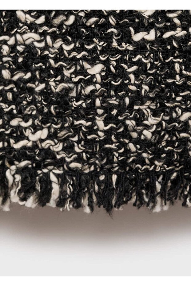 Uçları Yıpranmış Tüvit Mini Etek - 7