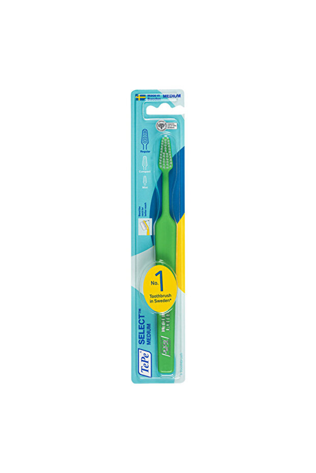 Select Medium Medium Hard Daily Toothbrush - 1