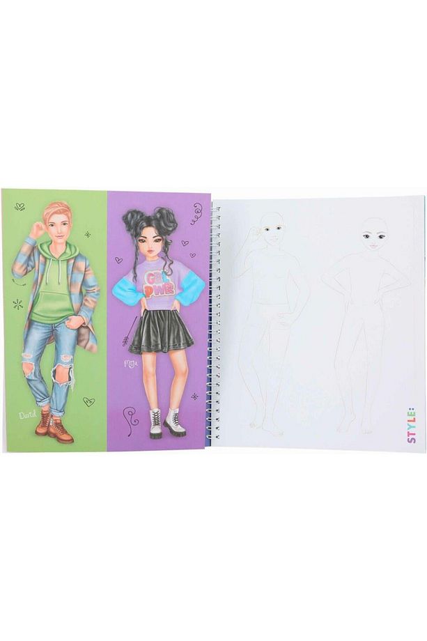 Create Your Topmodel Colouring 0412447_a - 4