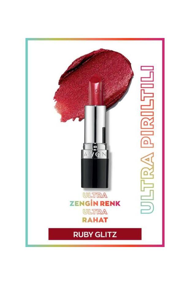 Ultra Shimmer Lipstick - Ruby Glitz - 4