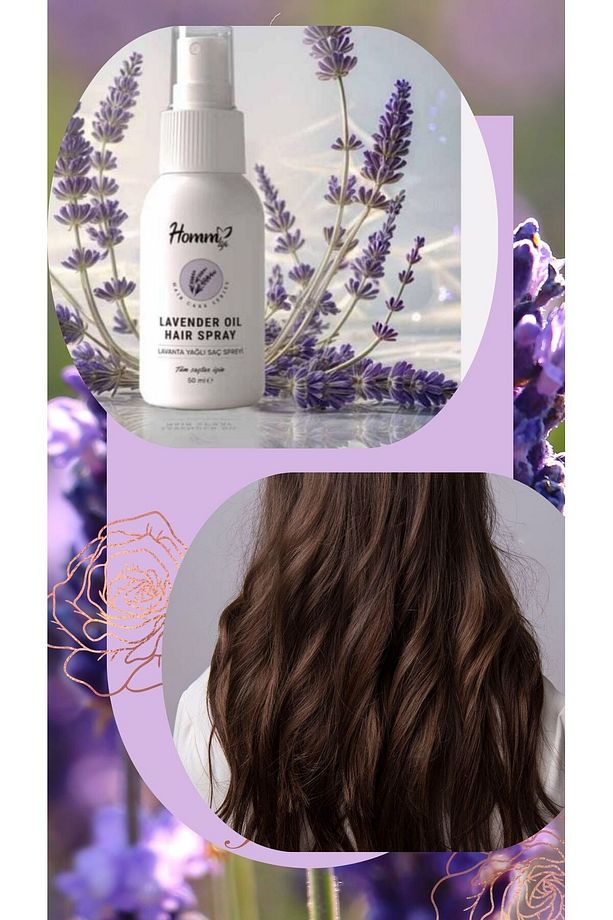 Lavanta Yağlı Saç Spreyi Homm Bitkisel 50 ml - 1