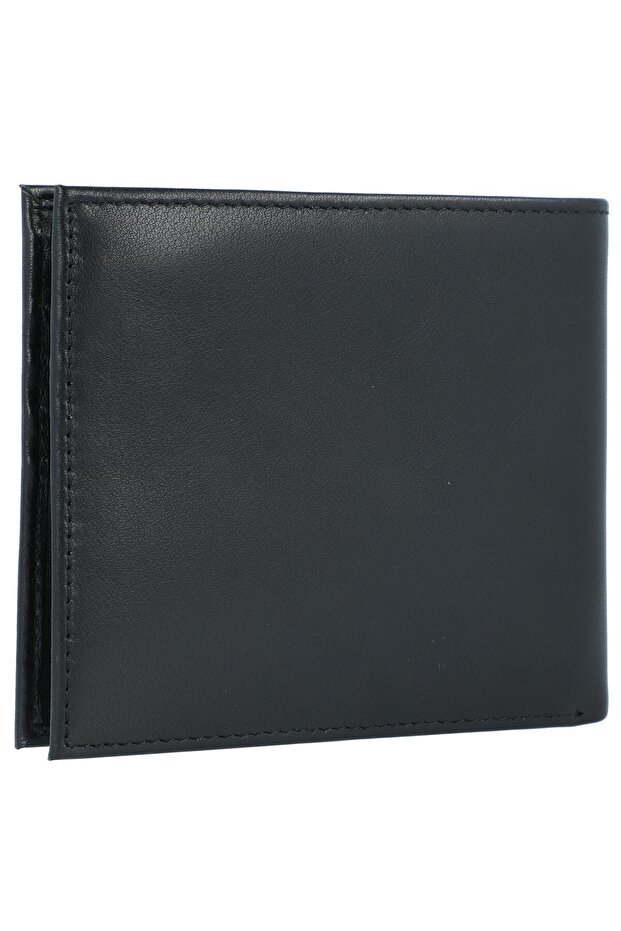 Essentials Geldbörse Leder 11,5 cm - 4