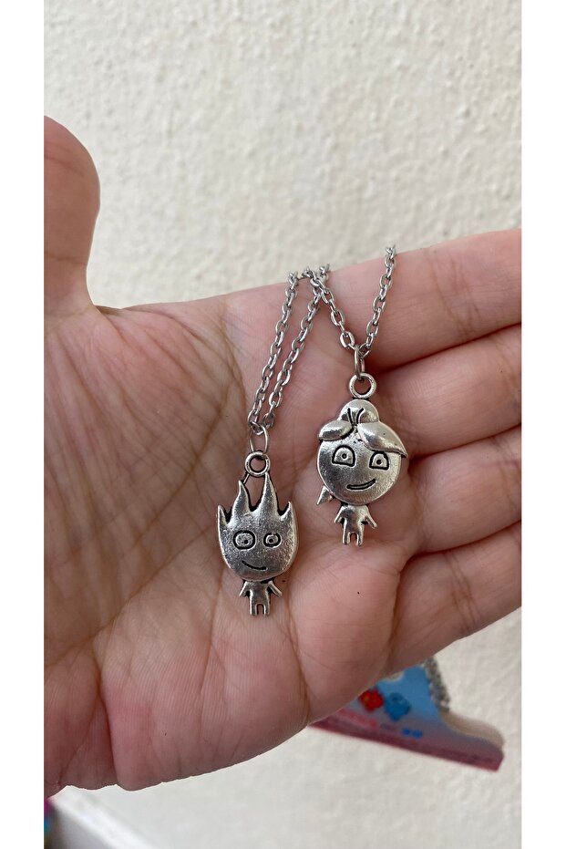 Ateş Ve Su Çift Kolyesi - 3