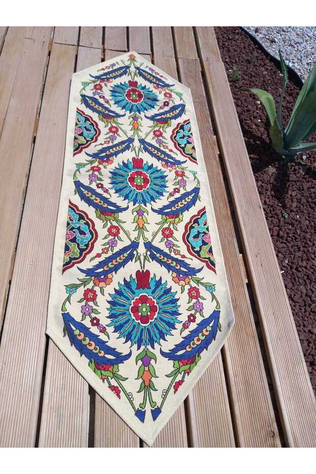 Dokuma Kumaş Goblen Runner - 3