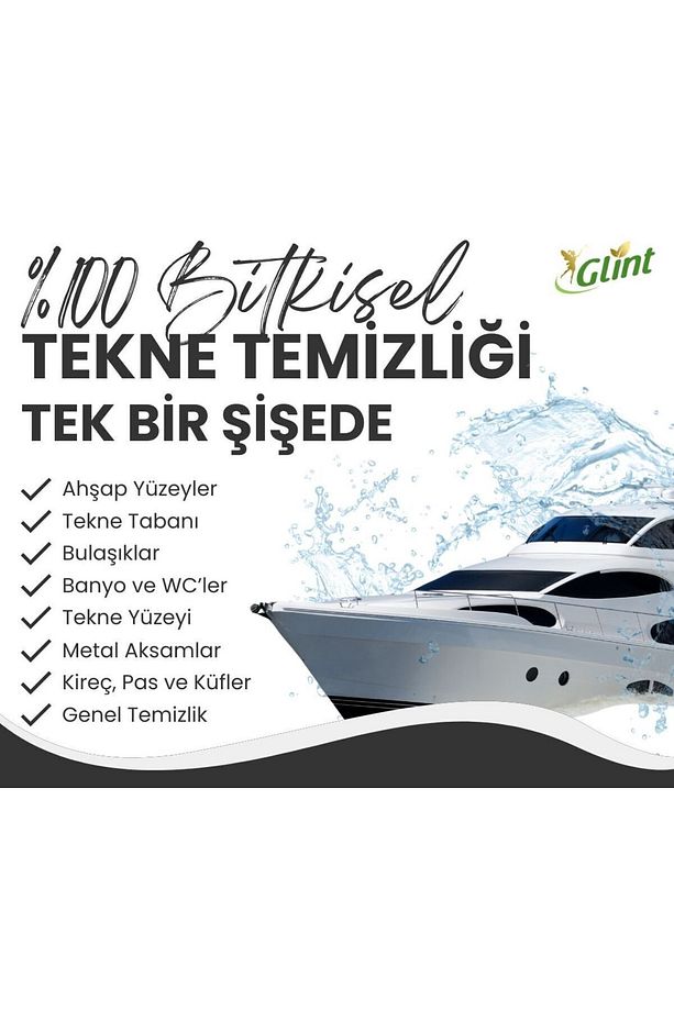 Marine 6 X 1 Lt. %100 Bitkisel Çok Amaçlı Deniz Dostu Efsane Temizlik Spreyi - 1