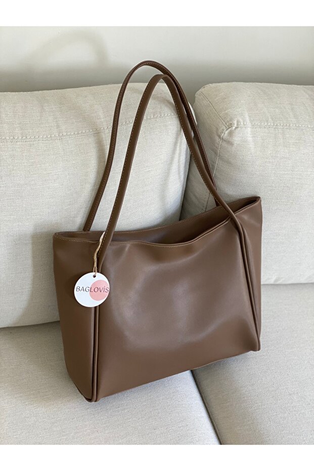 Large Size Soft Leather Women's Bag En42 Uzn28